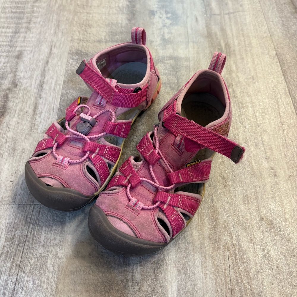 Keen Pink Waterproof Shoes Size 2